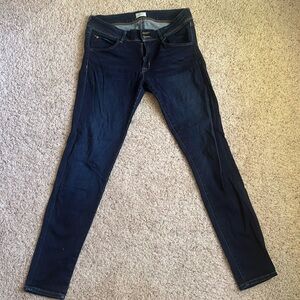 Hudson Dark Wash Skinny-Leg Jeans